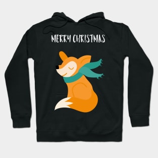 Merry Christmas fox Hoodie